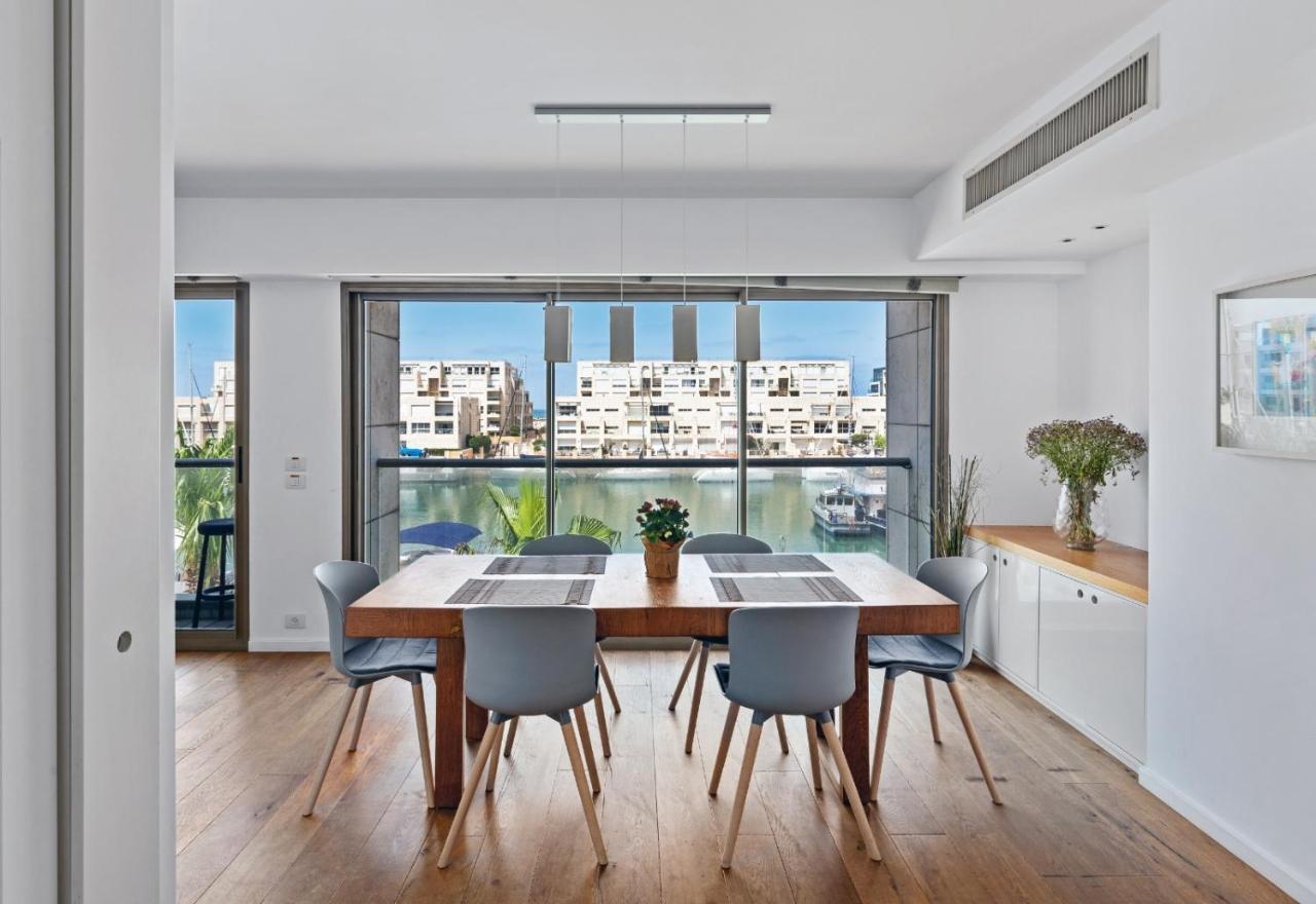 Lagoon View 3Bd Huge Family Apartment Herzliya Bagian luar foto